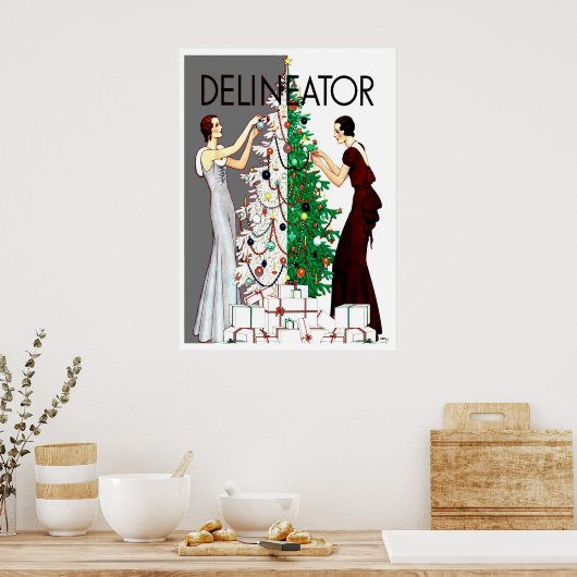 ÉÉN-VAN-EEN-SOORT KARTDECO POSTER (Keuken)