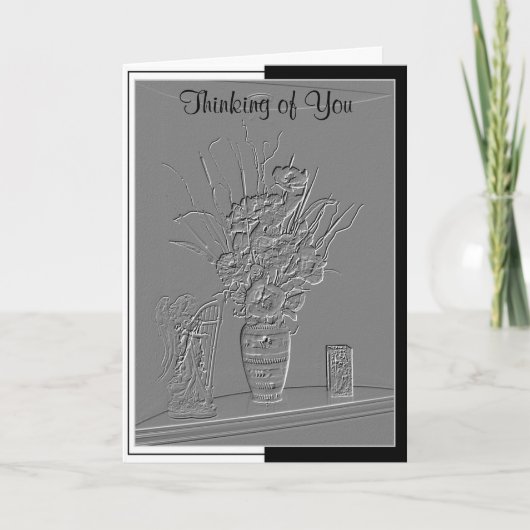 "Eén van mijn Floral Design" 5 x 7" Kaart met enve (Voorkant)