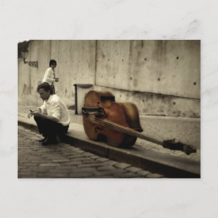 Een van zijn leven om gehoord te worden briefkaart