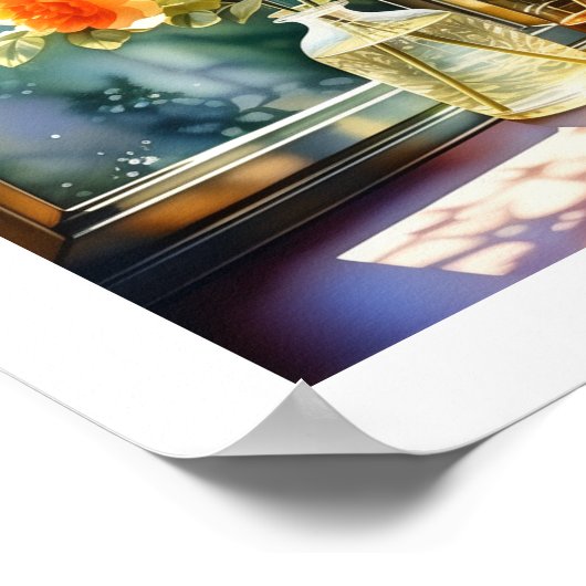 Een Vas van een Paar Poster (Hoek)