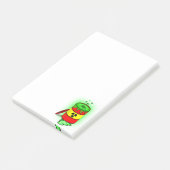 Een vat giftig afval. post-it® notes (Schuin)