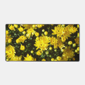 Een veelheid van gele mama's bureaumat (Voorkant)