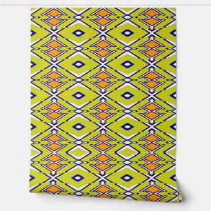 Een  veelkleurige "Ratti_Creative_Arts" Wallpap Behang