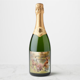 Een veelzijdige aristocraat in het Hongaarse Visla Sparkling Wijnetiket