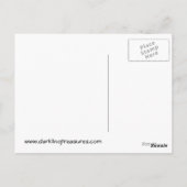 Een veilige draak en een briefkaart voor blauwvoge (Achterkant)