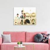 Een Venetiaans concert Canvas Afdruk (Insitu (Woonkamer))