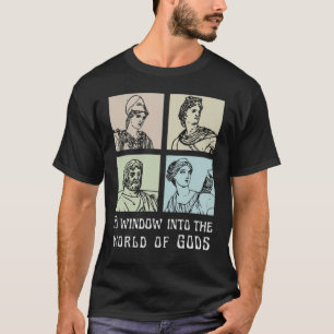 Een venster op de wereld van GODEN Griekse Mythen T-shirt