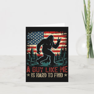 Een vent als ik is moeilijk te vinden Bigfoot Funn Kaart
