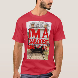 Een vent die een hut is t-shirt