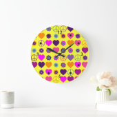 Een ventilatorhartoperspatroon en uw ruggengraat. grote klok (Huis)