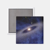 Een ver weg gelegen zonnestelsel magneet (Voorkant / Achterkant)