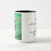 Een verandering van scène is alle inspiratie die j mok (Midden)