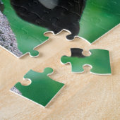 Een verbluffende Afrikaanse superman Legpuzzel (Zijkant)