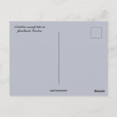 Een verborgen moerasmeer in Jämtland Zweden Briefkaart (Achterkant)