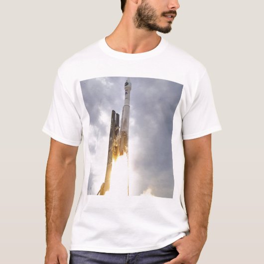 Een Verenigde Lancering Alliance Atlas V raketlift T-shirt (Voorkant)