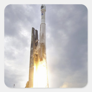 Een Verenigde Lancering Alliance Atlas V raketlift Vierkante Sticker