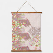 Een verfijnde bloemige regeling met  det hangend wandkleed (Voorkant 2)