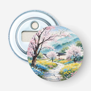 Een verfrissende melodie 022 button flesopener