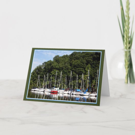 Een verjaardag denkend kaart (Voorkant)