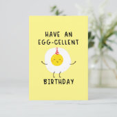 een verjaardag hebben bedankkaart (Staand voorkant)