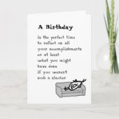 Een verjaardag kaart (Voorkant)