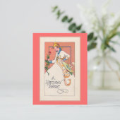 "Een verjaardagsgedachte" Briefkaart (Staand voorkant)