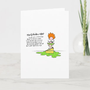 Een verjaardagstaart zo mooi dat hij het drie gege kaart