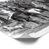 Een verkiezingsscène in Kilkenny Poster (Hoek)