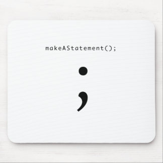 Een verklaring afleggen muismat