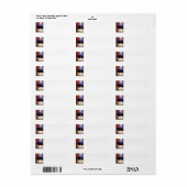 EEN VERLANGSTER Cat Mouse Label (Full Sheet)