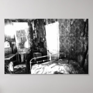 Een verlaten huis in Texas Poster