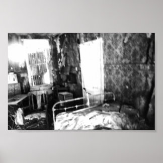 Een verlaten huis in Texas Poster