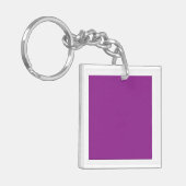 Een verloopachtergrond die tinten roze en sleutelhanger (Voorkant Links)