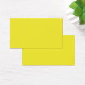 Een verloopmenging van geel naar sinaasappel, crea visitekaartje (Bureau)