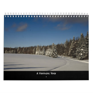 Een Vermont Jaar Kalender