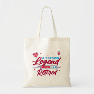 Een verpleegkundige legende is in ruste tote bag