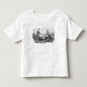 Een verpleegster die een gewonde Man buigt Kinder Shirts
