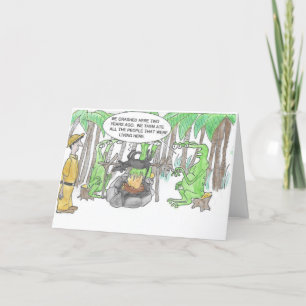 Een verrassende verjaardagsverjaardag Kaart