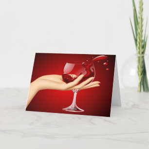 Een verre Toast Kaart