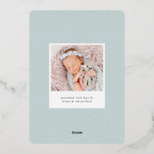 Een verse afdeling | Aankondiging van de geboorte  (Achterkant)