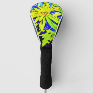 Een Versierde Golfclubhoes Golfheadcover