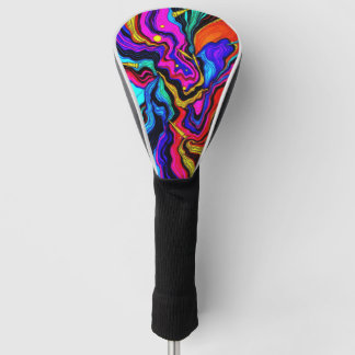 Een Versierde Golfclubhoes Golfheadcover