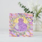 Een verwarmde kat (Staand voorkant)