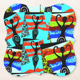 EEN VERZAMELING VAN GODDESSEN ONDERZETTERS