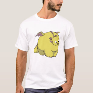 Een vetdraak t-shirt