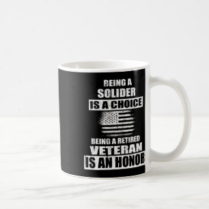 Een veteraan US Army Soldier Independence Veter Koffiemok