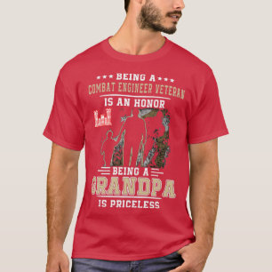 een veteraan van de gevechtsingenieur zijn is een t-shirt