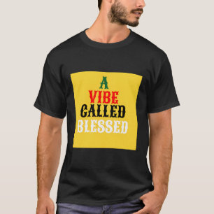 Een vibe genaamd Gezegende Christelijke Muziek Cul T-shirt