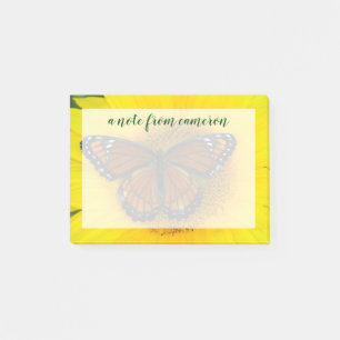 Een Viceroy-vlinder Limenitis Archippus Post-it® Notes
