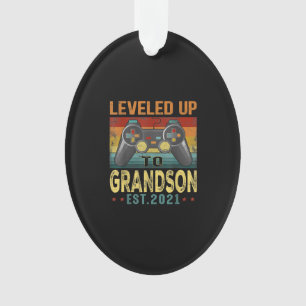 Een videogamer van maximaal Grandson 2021 Ornament